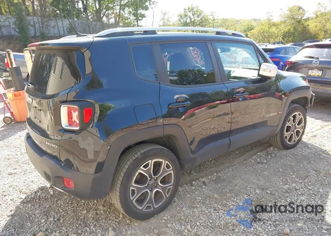2017 Jeep Renegade Limited 4X4 from USA, damaged, VIN ZACCJBDB4HPE97335